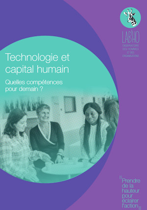 Couverture - Etude Technologie ou capital humain Quelles compétences pour demain