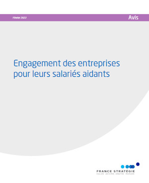 France Stratégie - Engagement des entreprises pour leurs salariés aidants - couverture