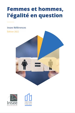 couverture étude femmes et hommes l'égalite en question insee références édition 2022